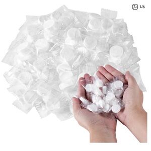 P940 Mega 200 Pack of Compressed Organic Towels Disposable Travel Camping Beauty